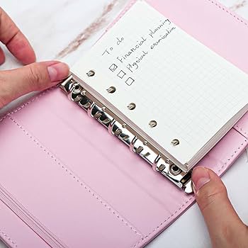 Amazon.com : XiowDow A8 Binder Cover with 80 Sheets Grid